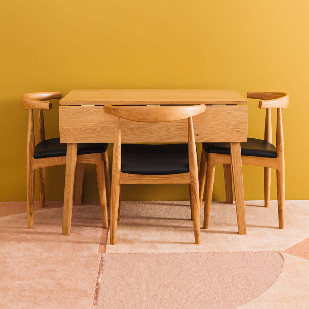 Nile Drop Leaf Table - Oak