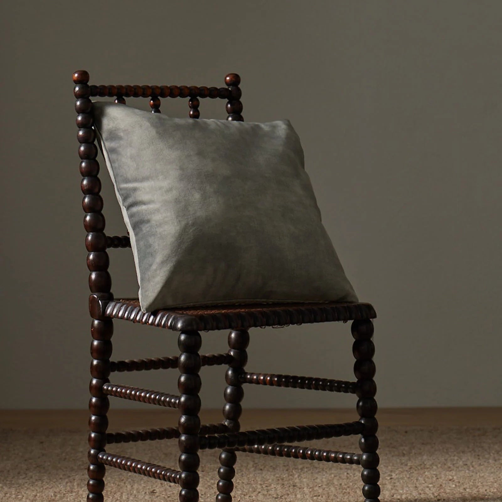 Ava Cushion - Steel