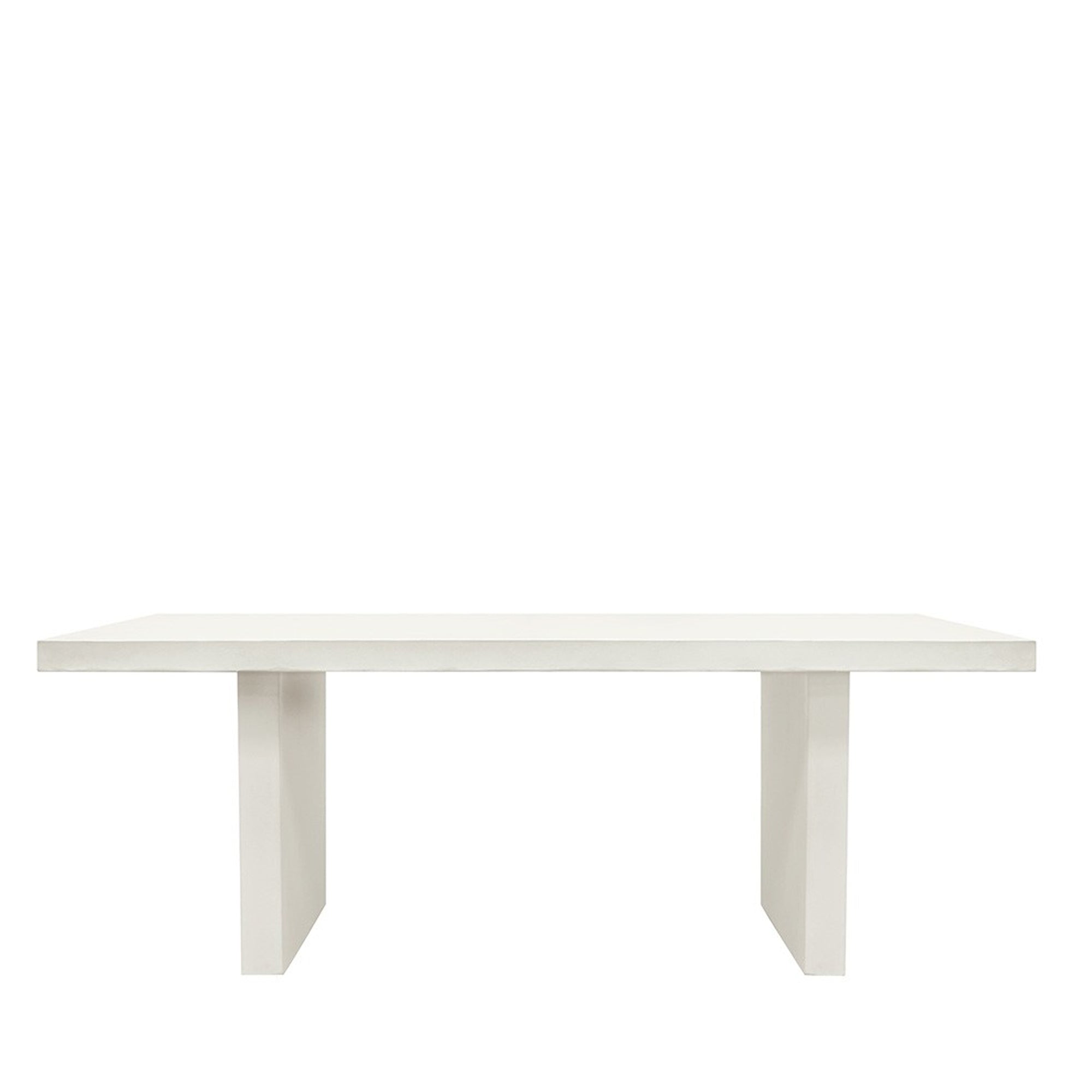 Palma Outdoor Concrete Table - White