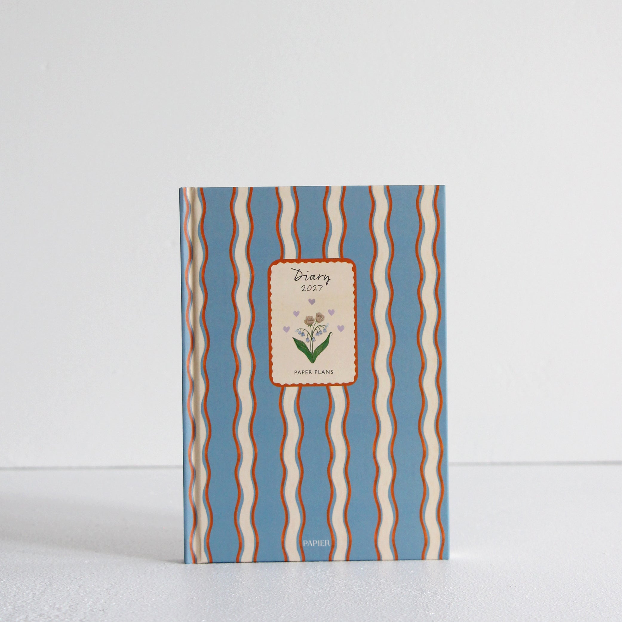 Papier 2027 Weekly Diary - Vintage Stripes