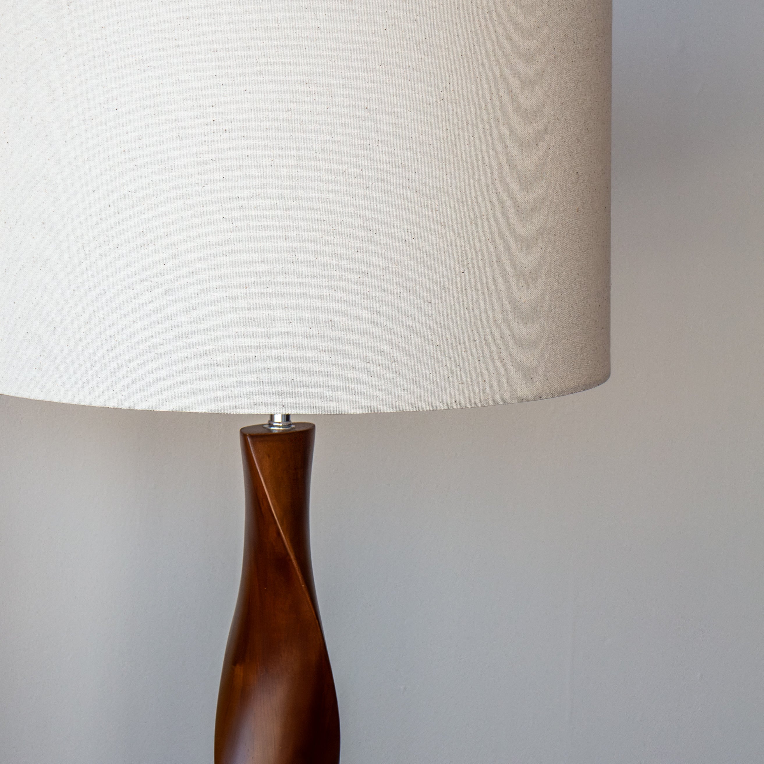 Priya Floor Lamp - Walnut