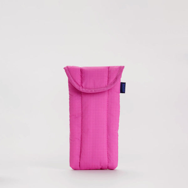 Puffy Glasses Sleeve - Bright Pink