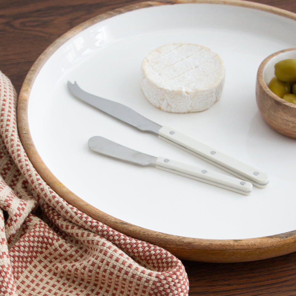 Remy Steel Cheese Knife - Ivory