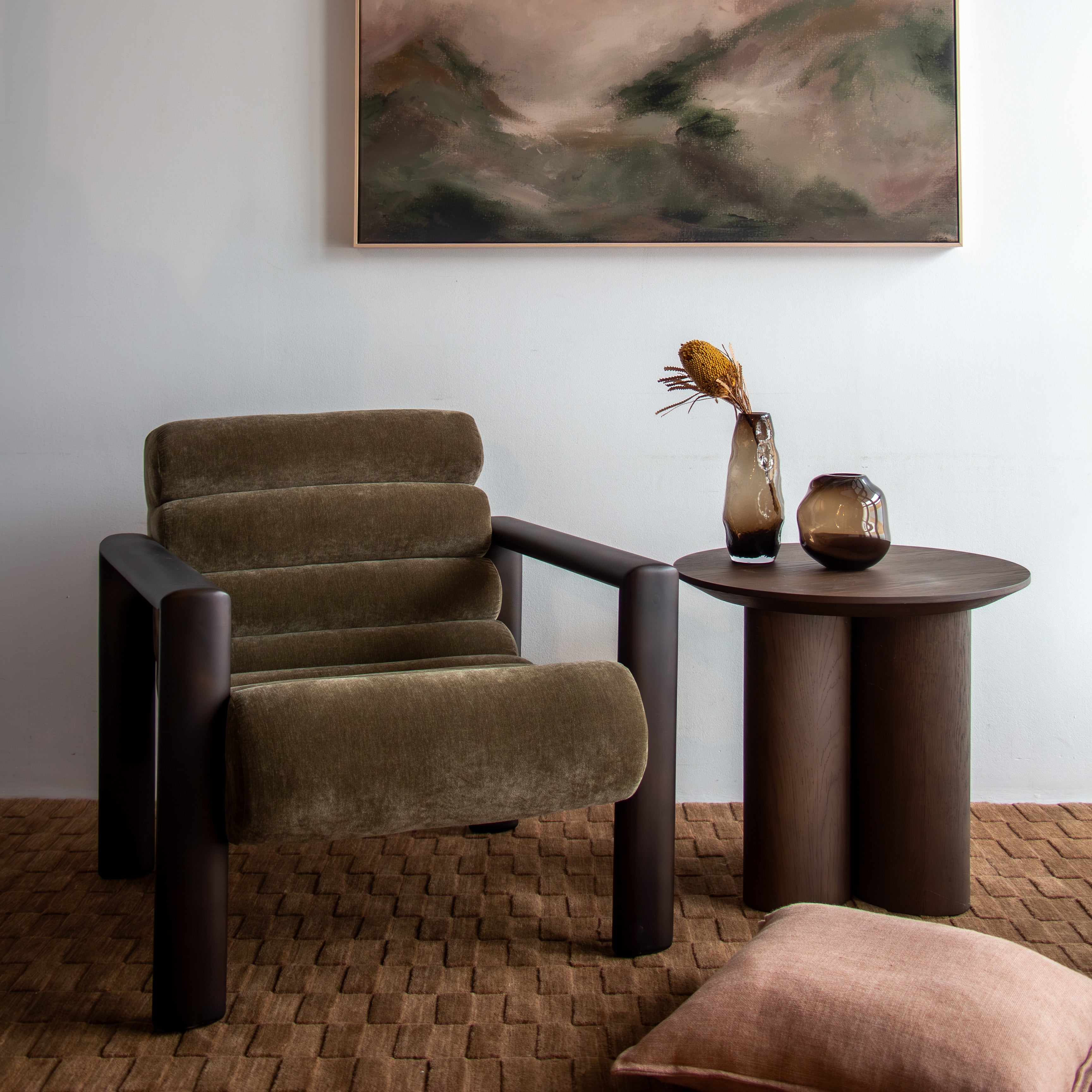 Riley Chair - Moss