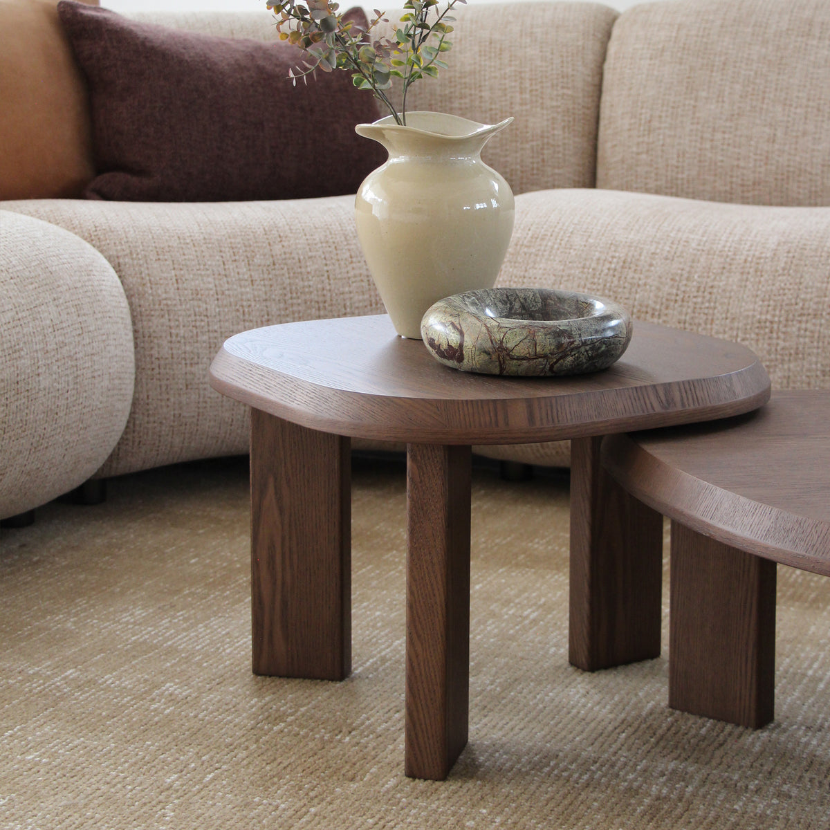 Ro Table, Brown Ash - Small
