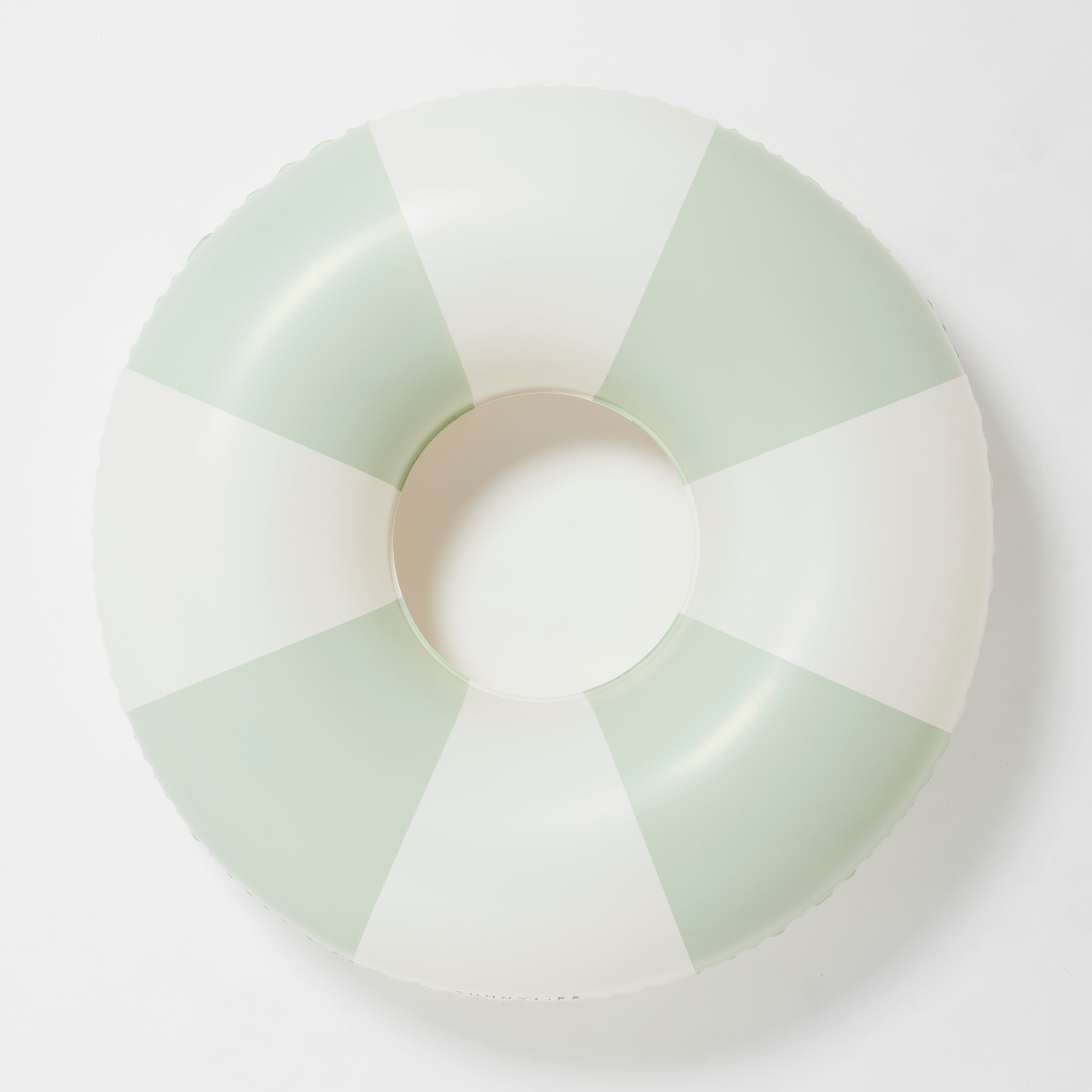 Tube Pool Ring The Vacay - Soft Olive Stripe