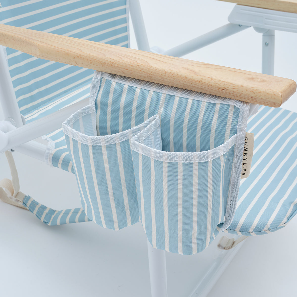 Deluxe Beach - Chair Blue Stripe