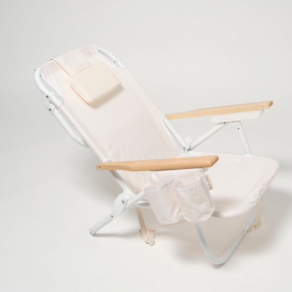 Deluxe Beach Chair-Cream