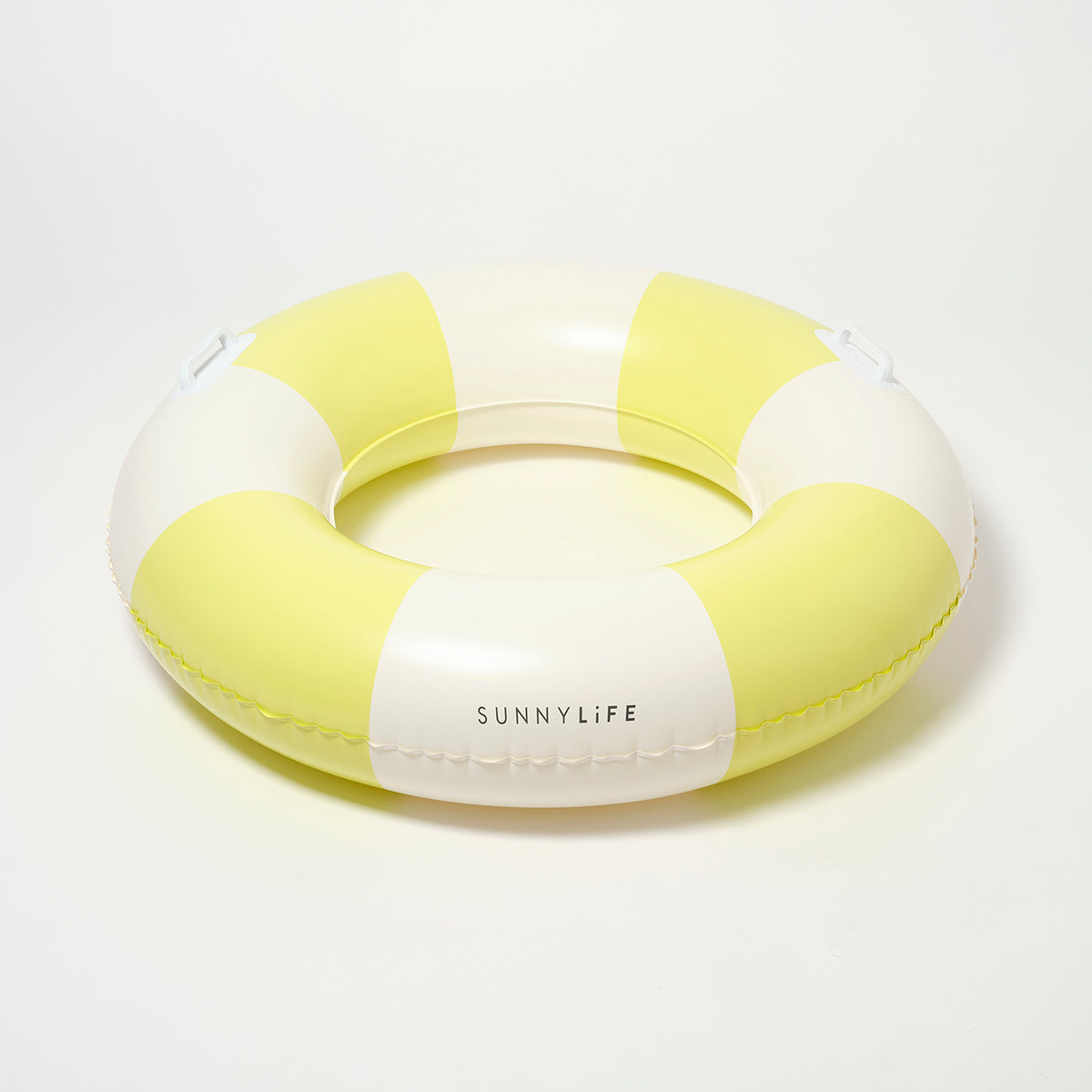 Tube Pool Ring Sunshine - Yellow Stripe