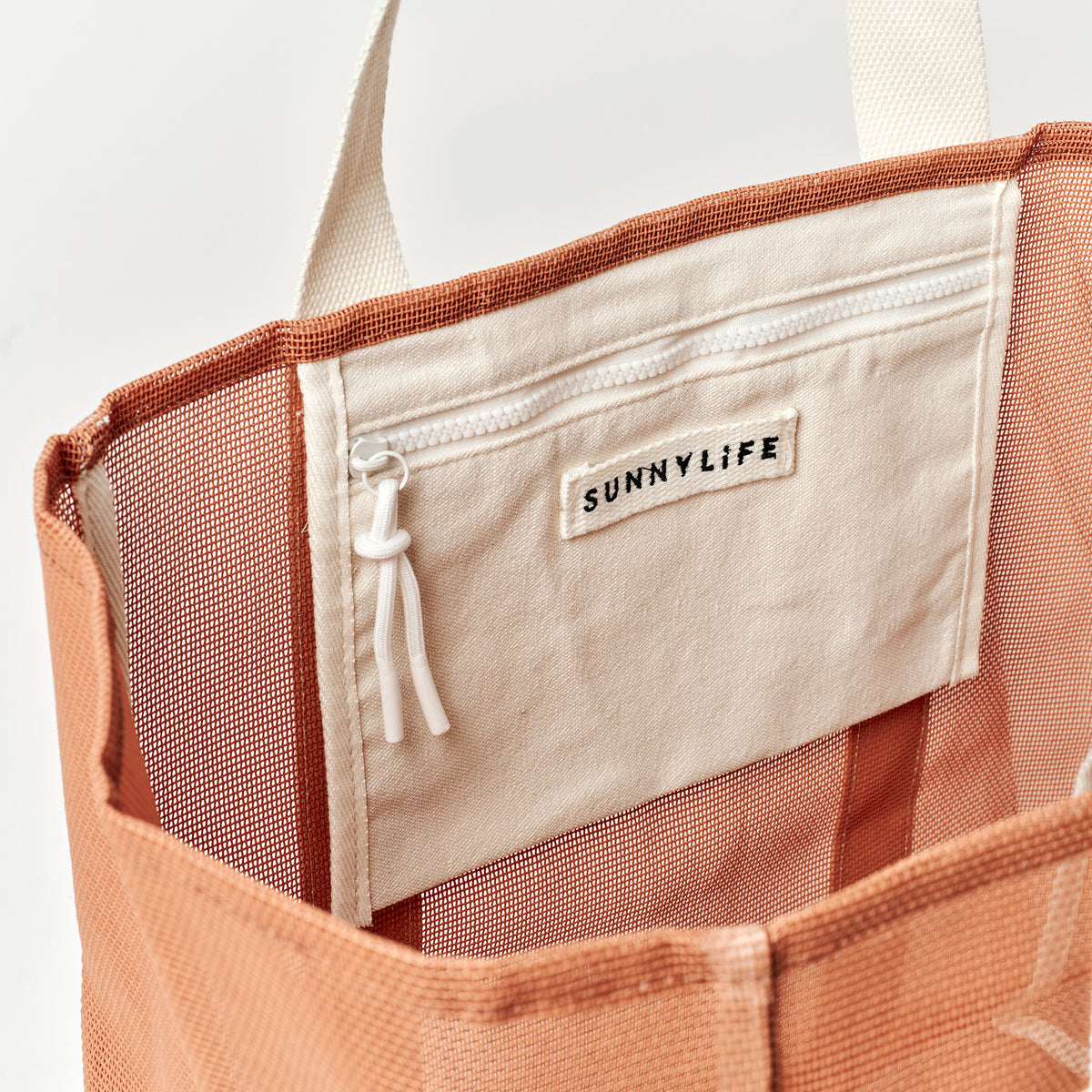 Mesh Beach Bag - Tierra Clay