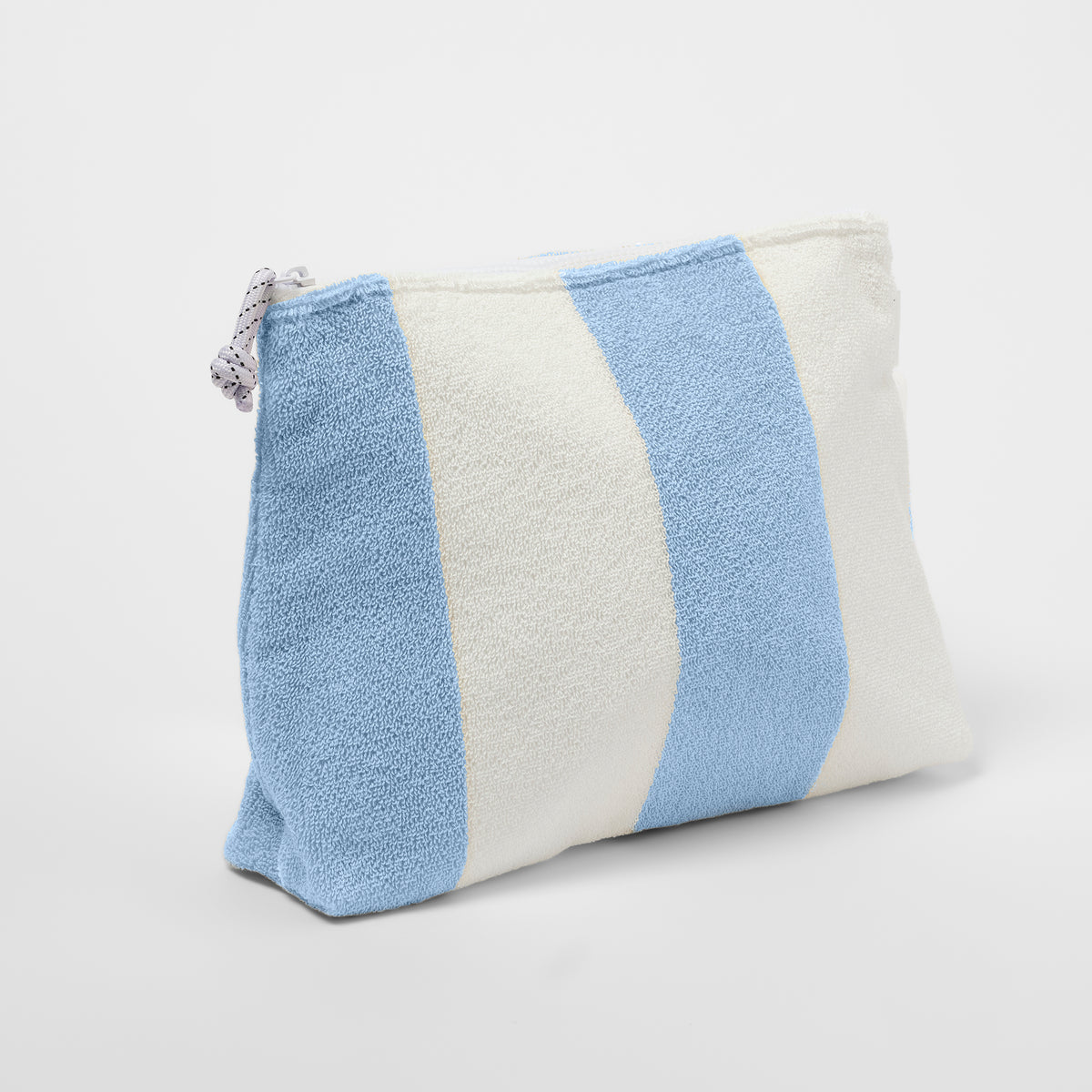 Terry Beach Pouch - La Mer Med Blue Stripe