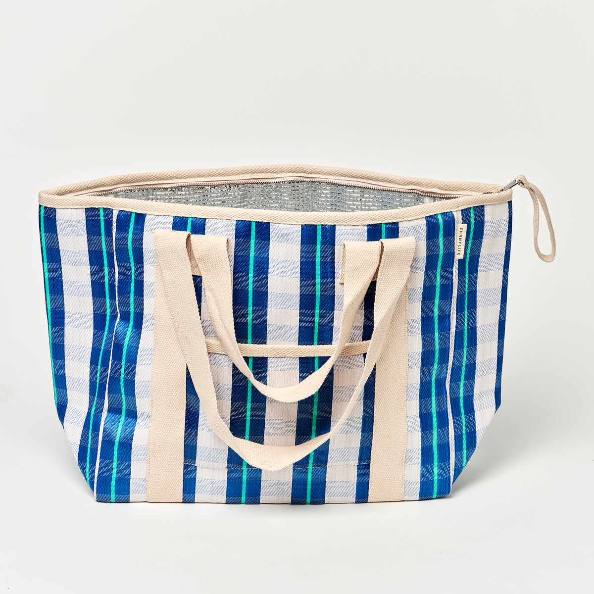 Cooler Tote - La Mer Blue Neon