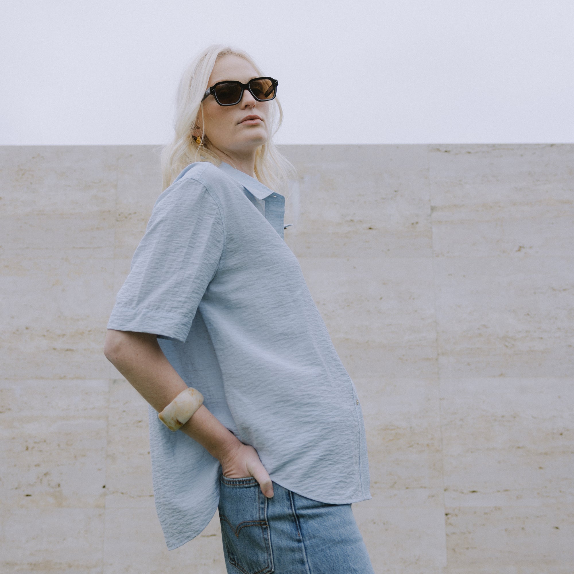 Abbe Shirt - Light Blue