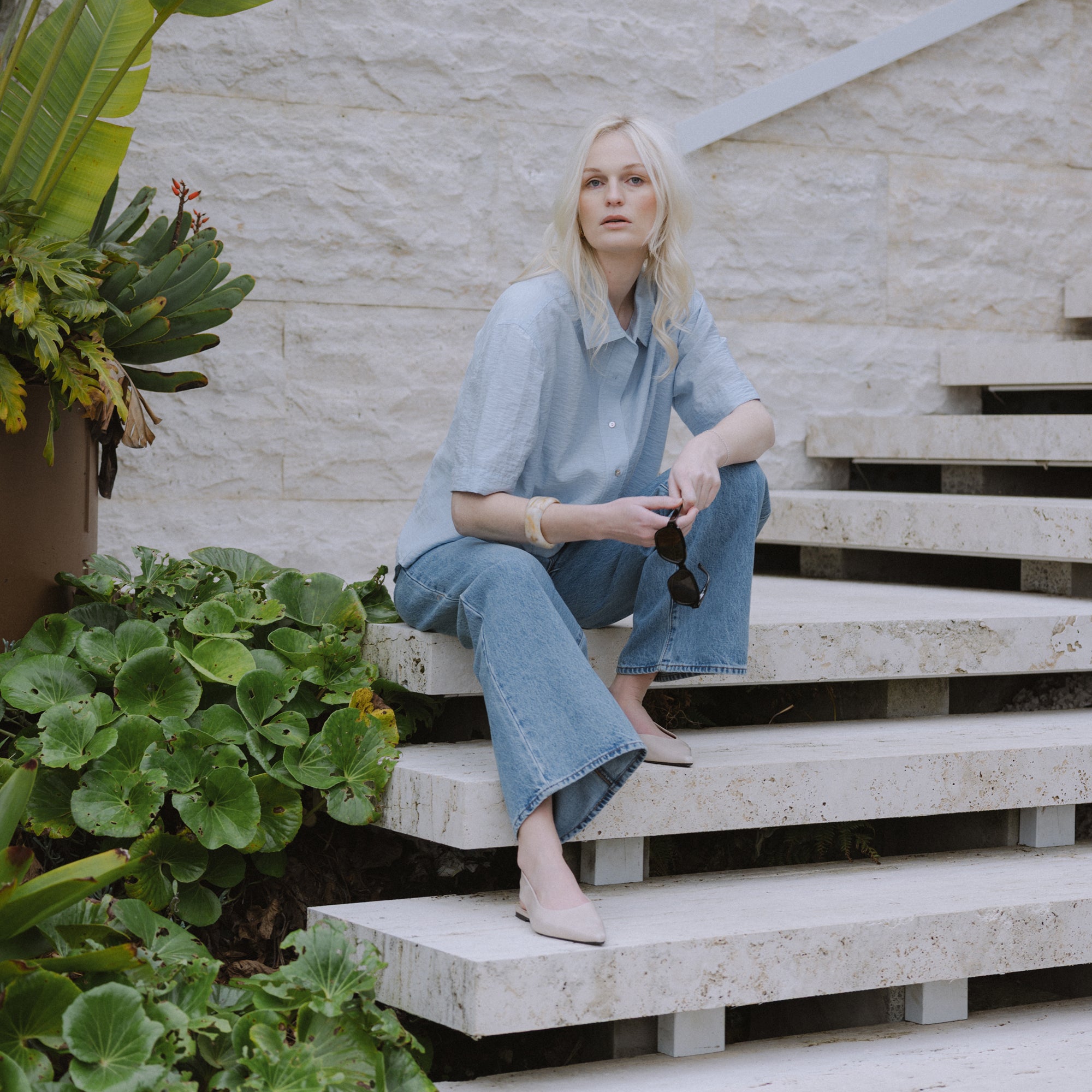 Abbe Shirt - Light Blue