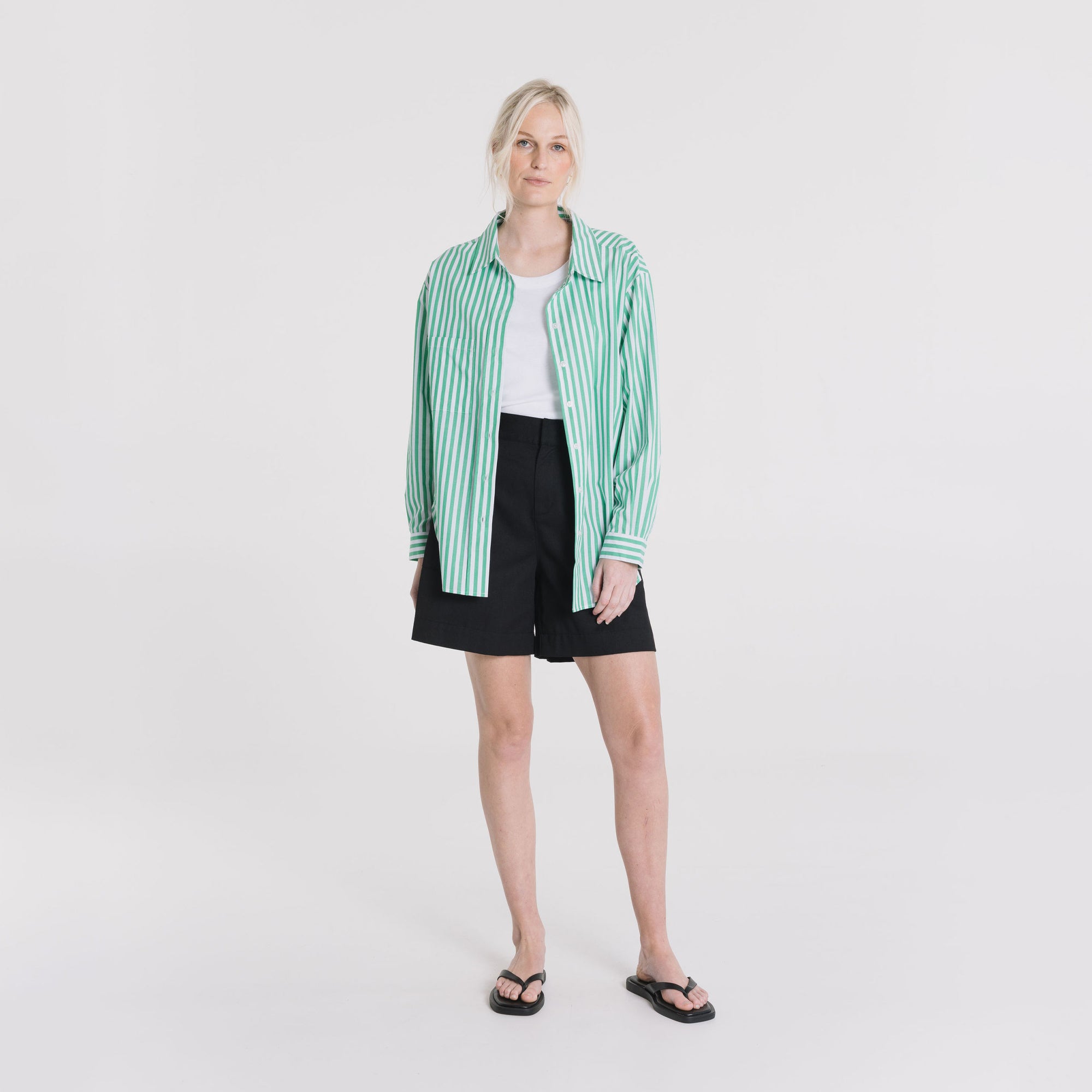 Tayla Relaxed Short - Black