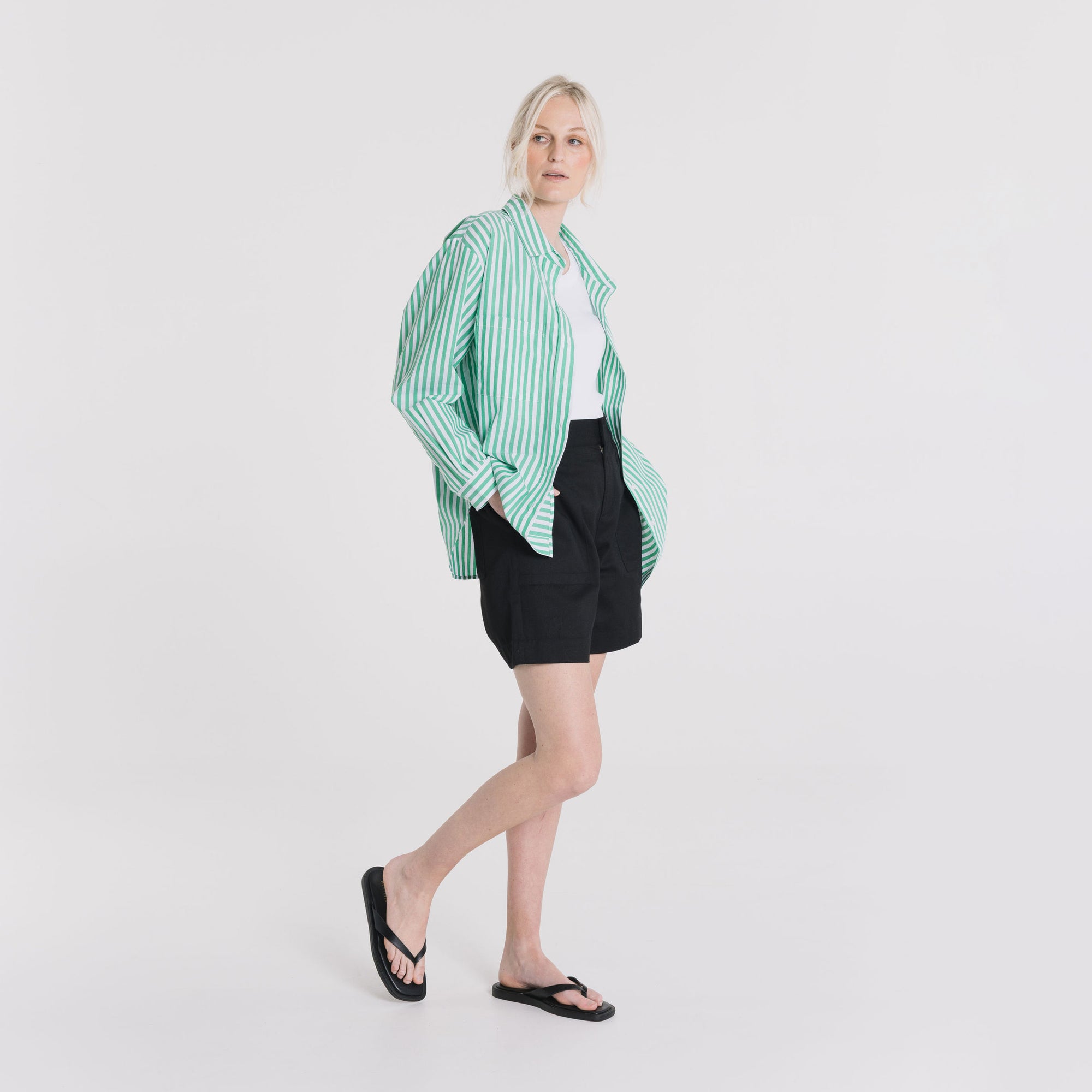 Tayla Relaxed Short - Black