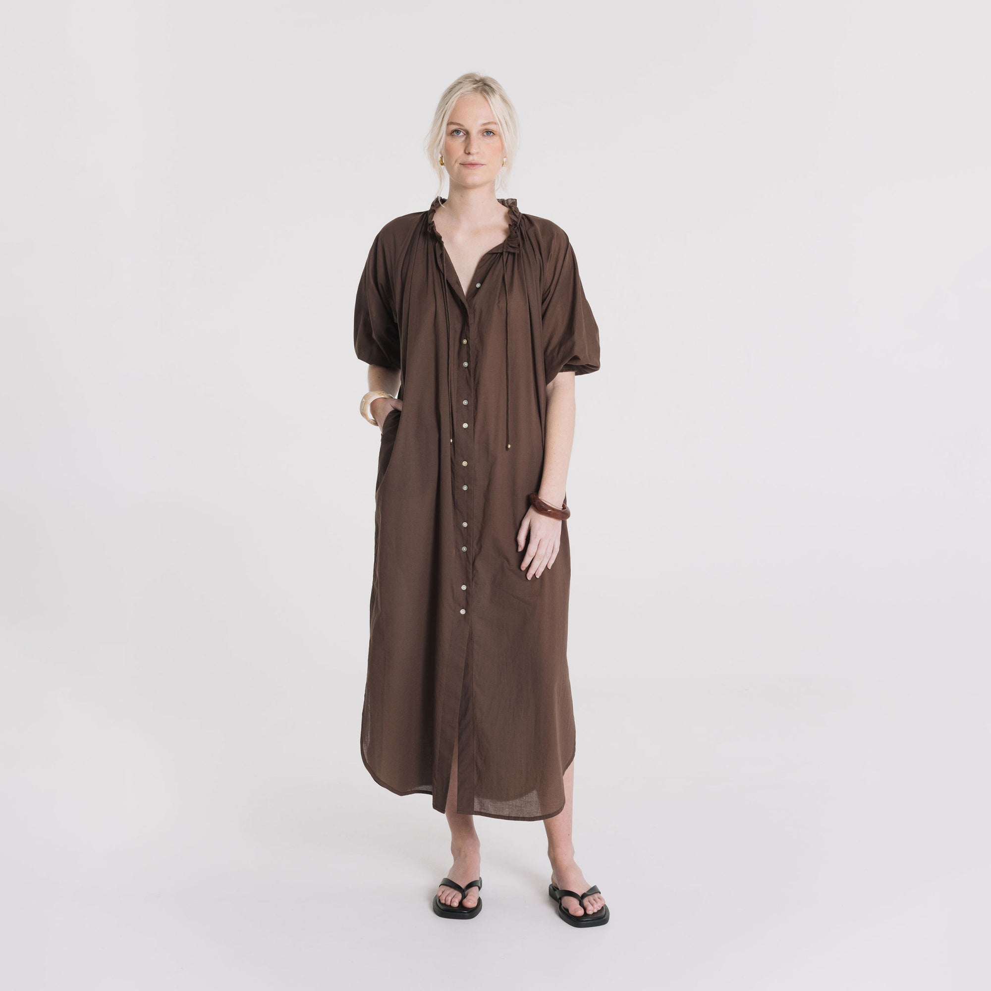 Grace Dress - Espresso