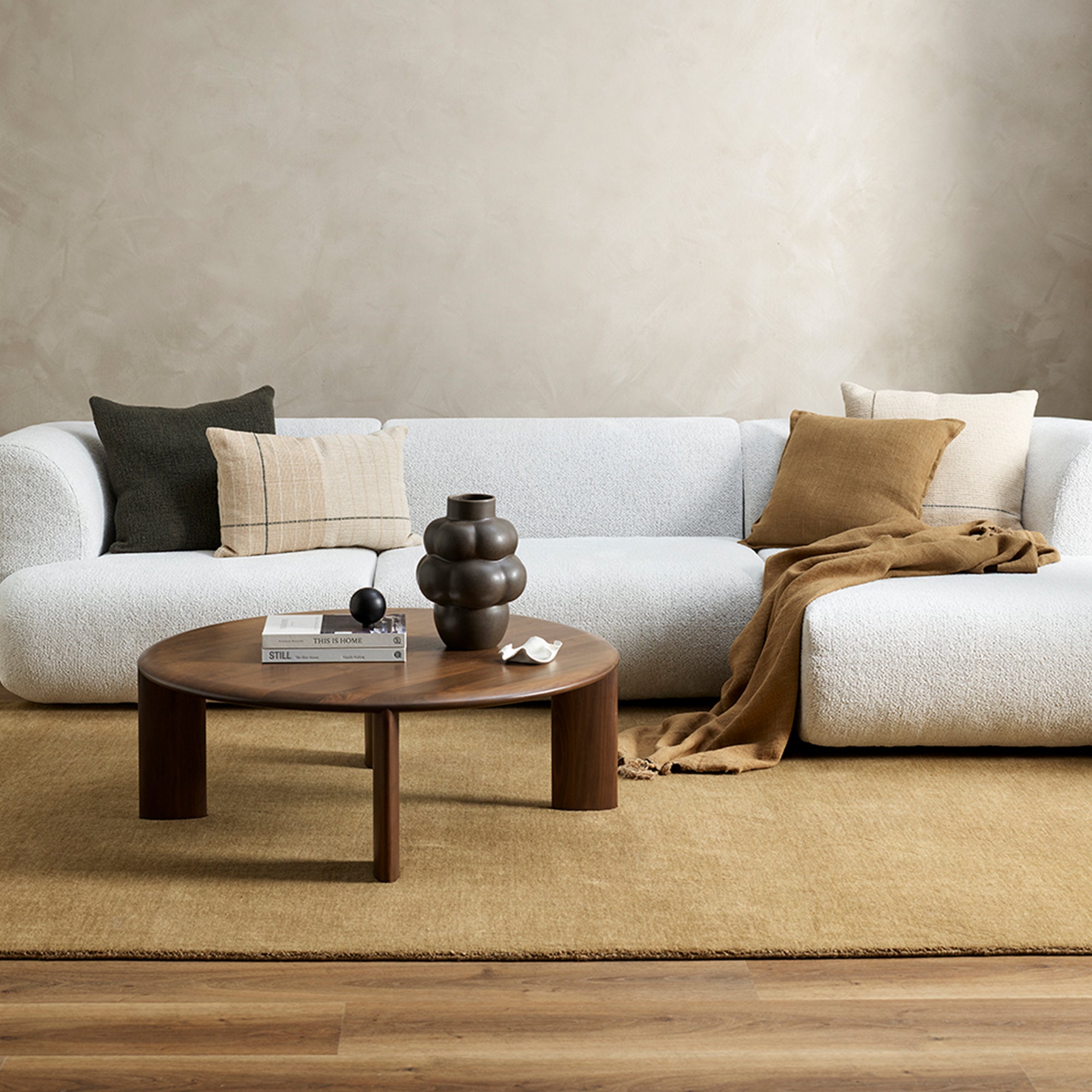 Sandringham Floor Rug - Fenugreek