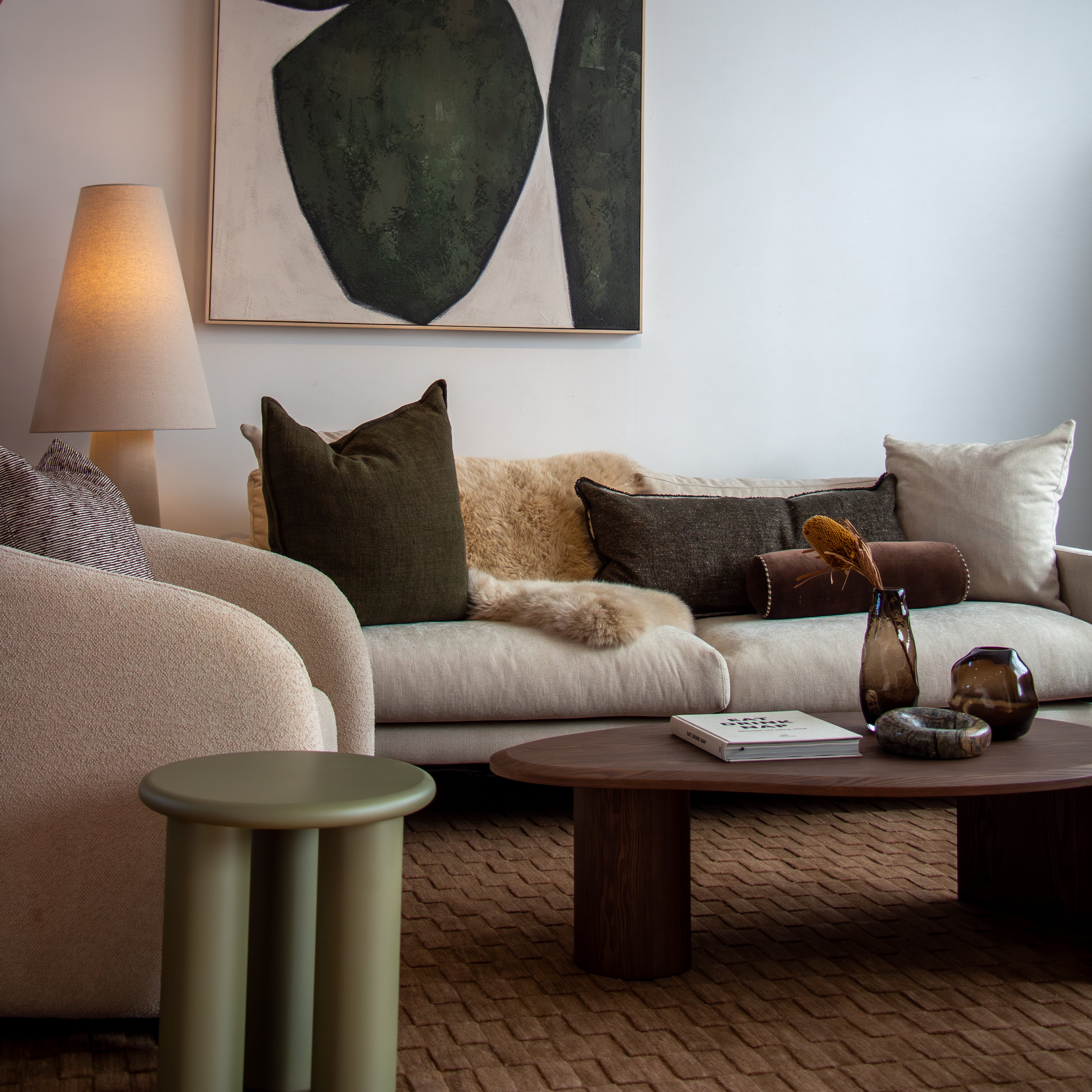 Sol Side Table - Sage