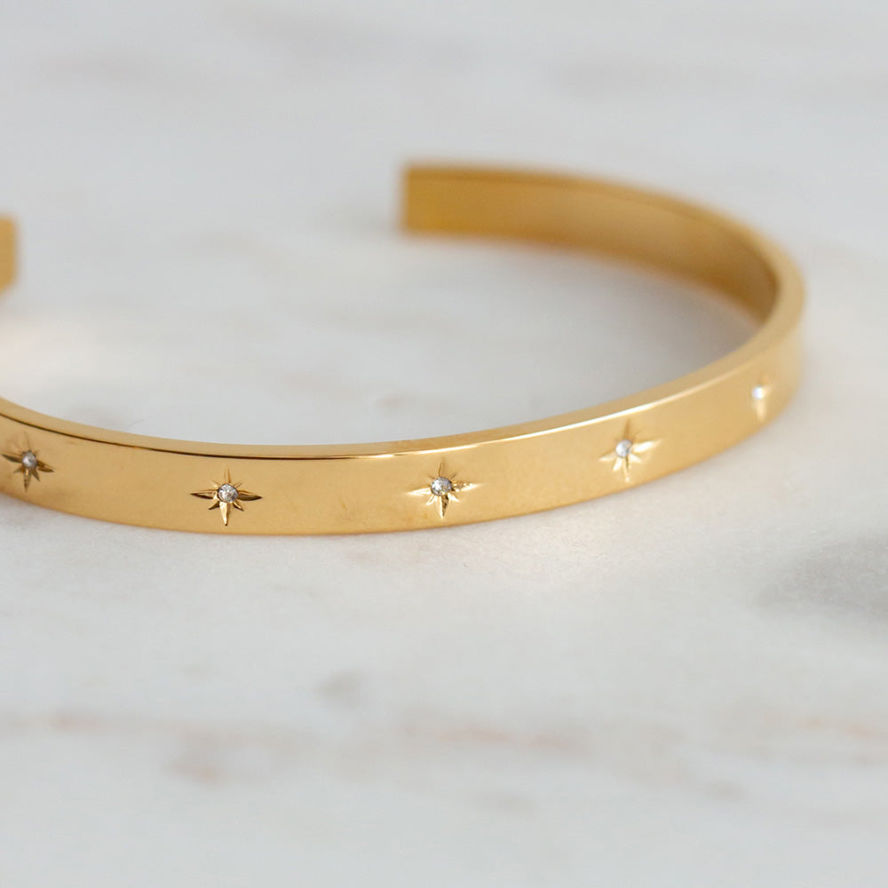 Sparkle Bangle - Gold