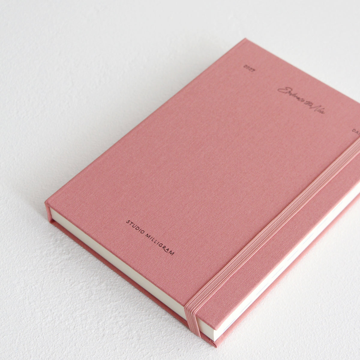 Studio Milligram 2027 Daily Diary - Pink