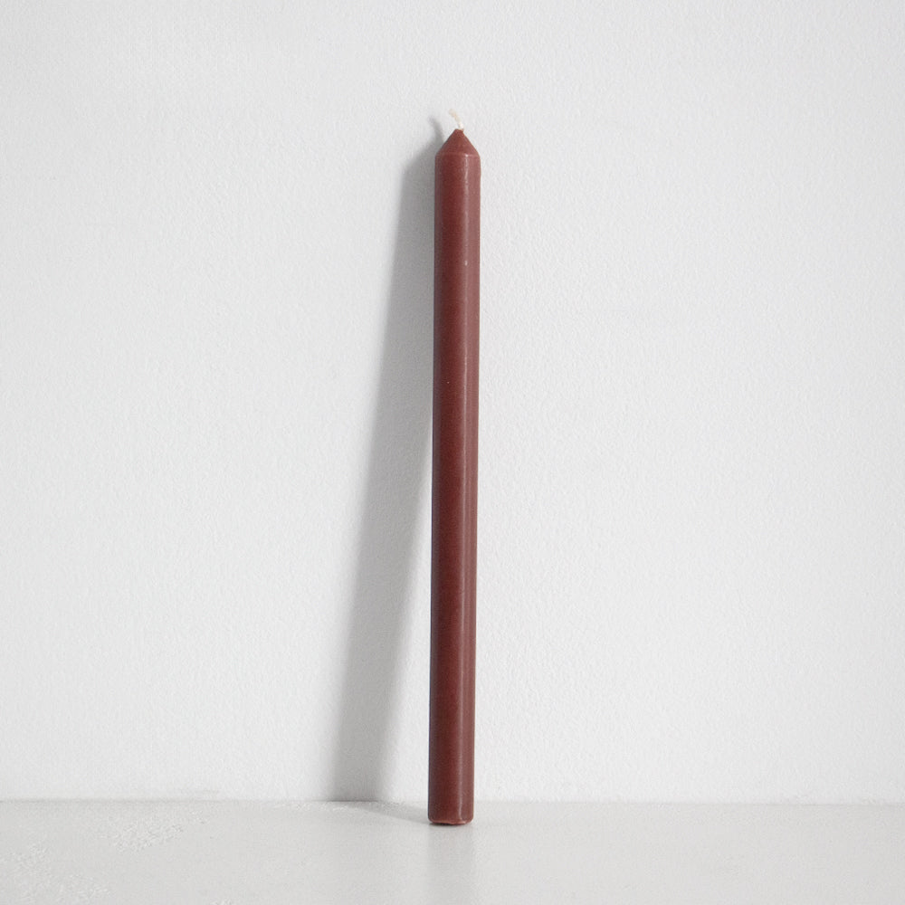 Taper Candle - Mahogany