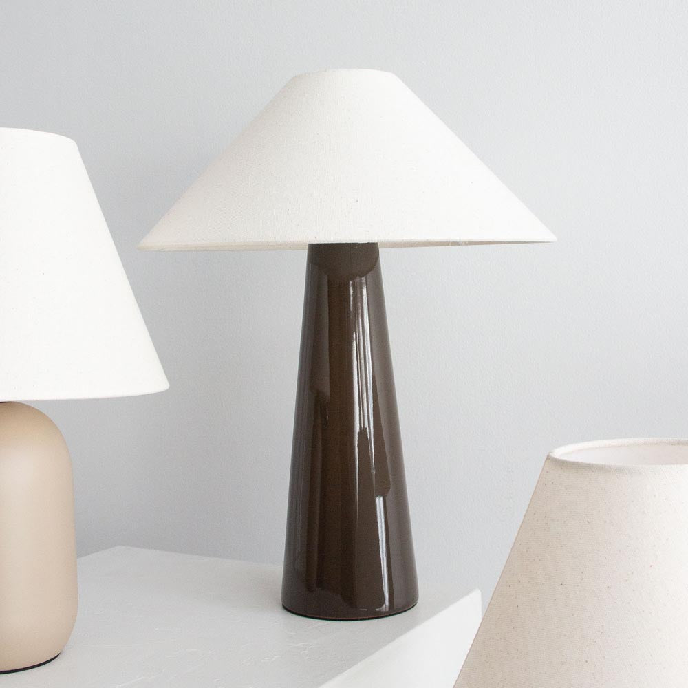 Taper Table Lamp - Olive