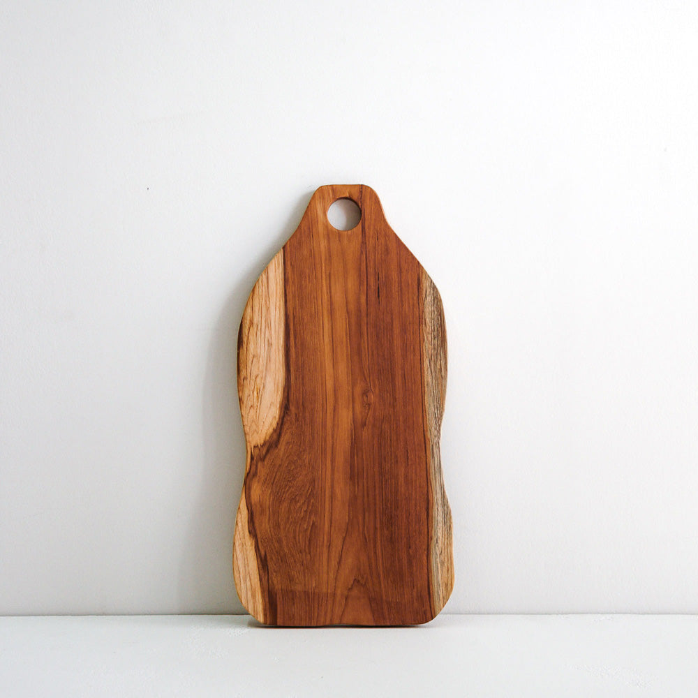 Teak Organic Shape Serving Board
