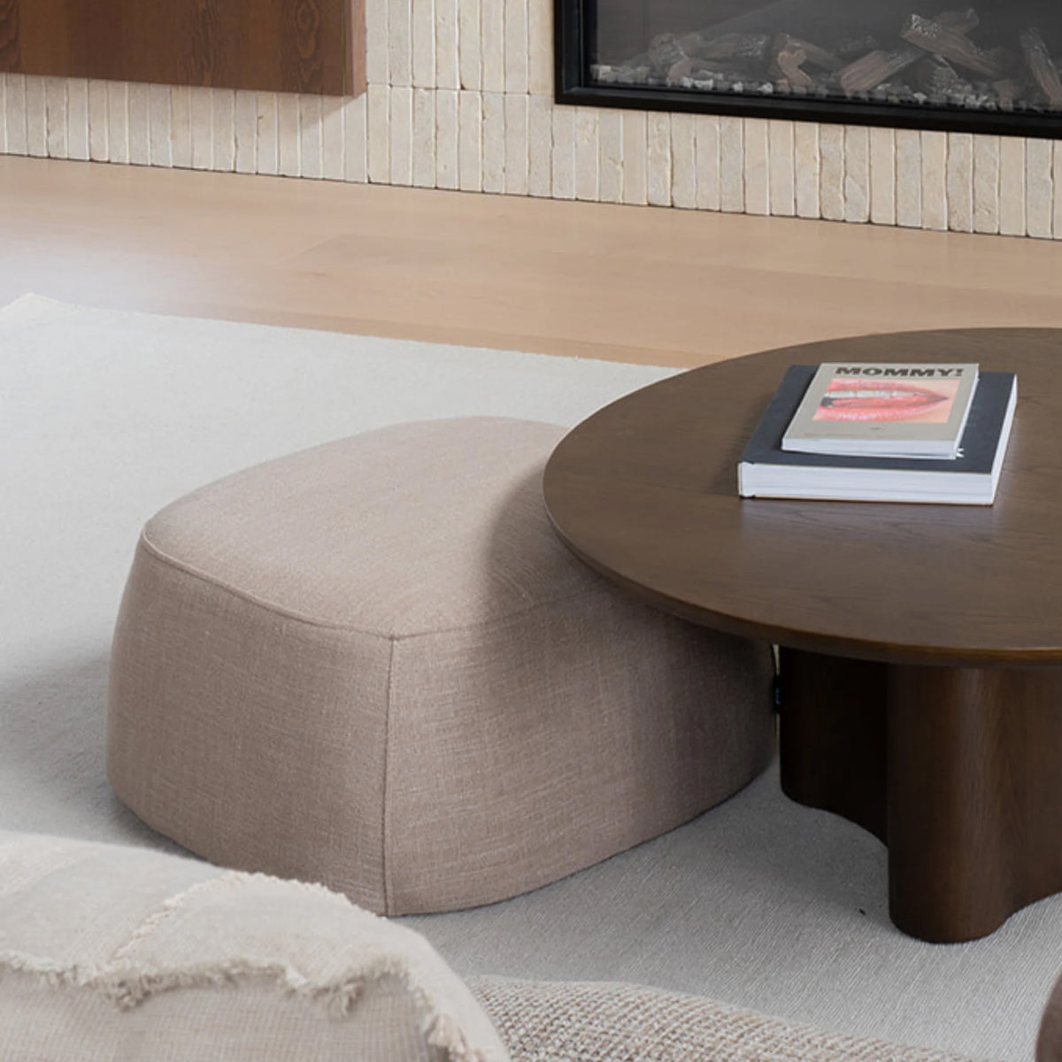 Terry Ottoman - Fawn Taupe