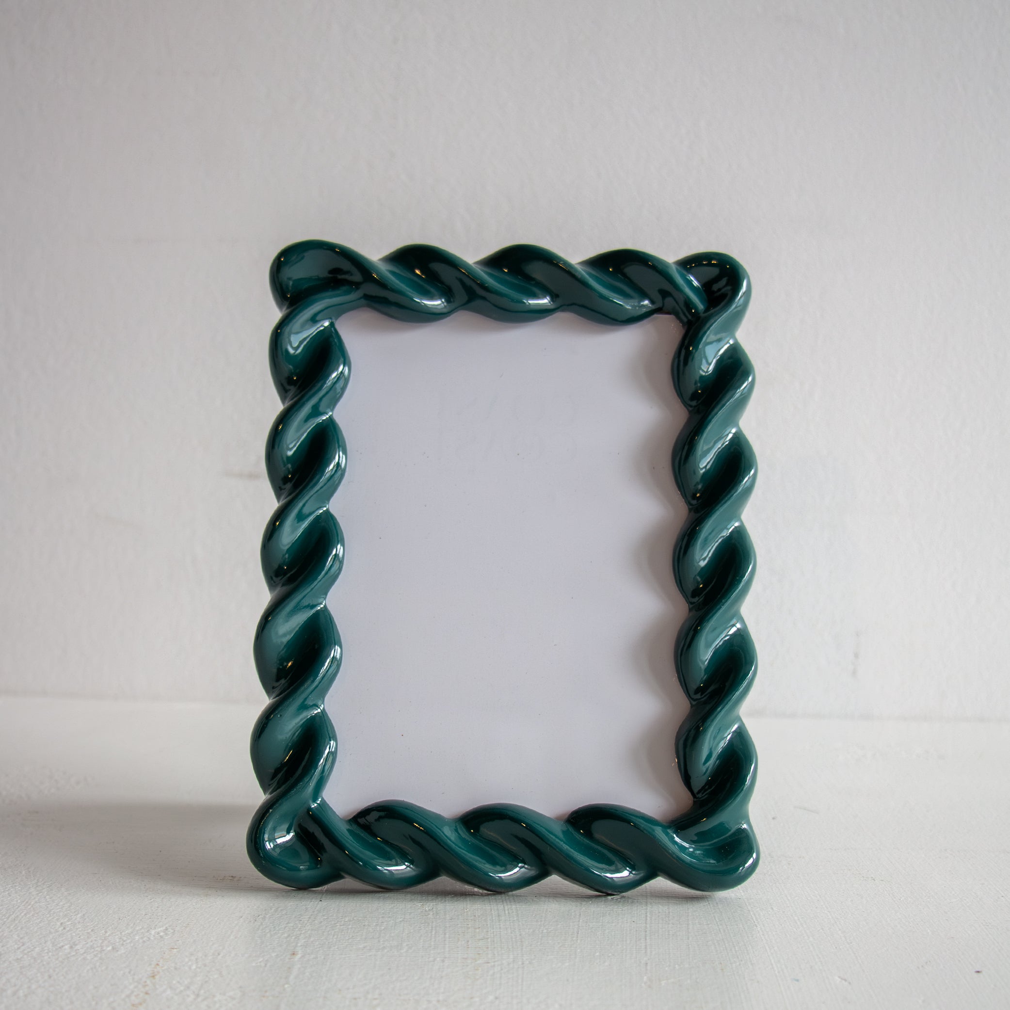 Twist Photo Frame 5x7 - Jade