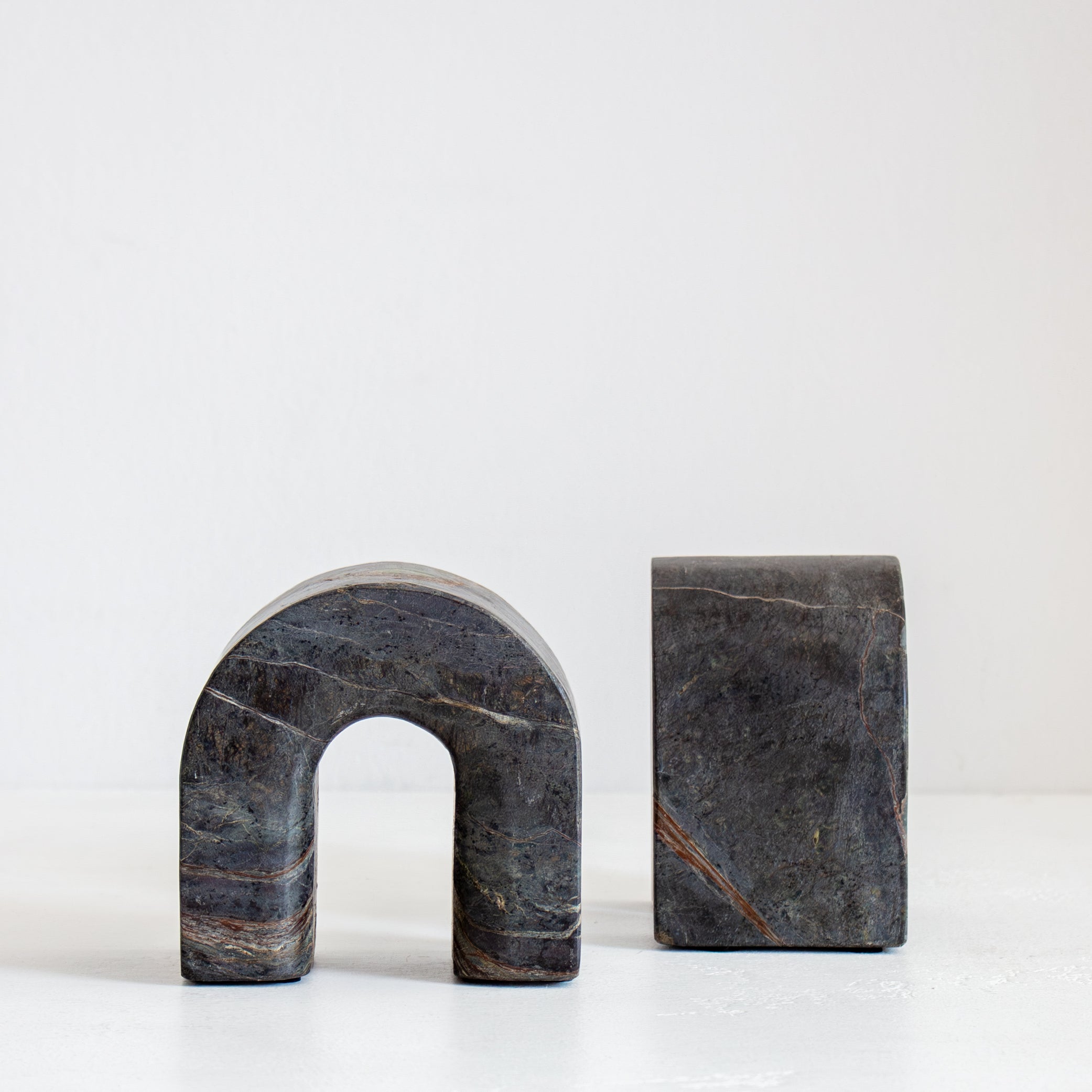 Verde Curve Bookends