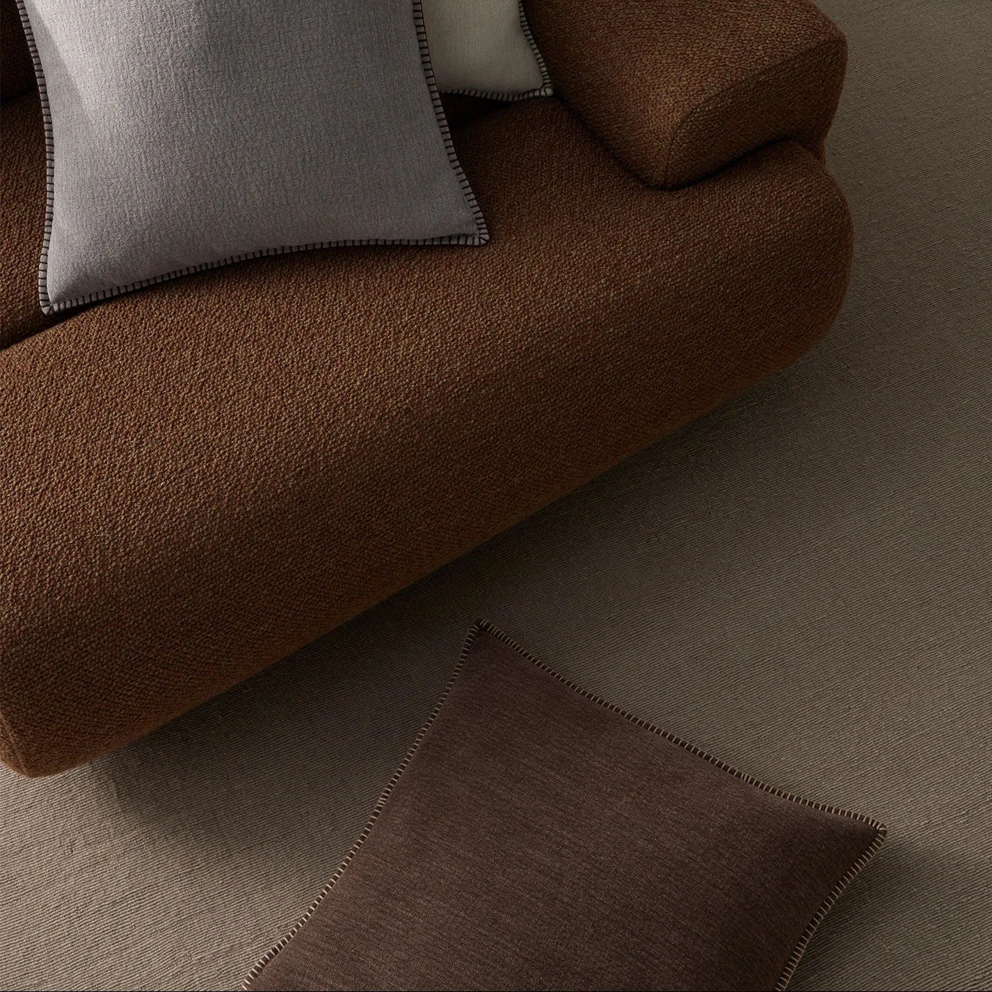 Alba Cushion - Bark