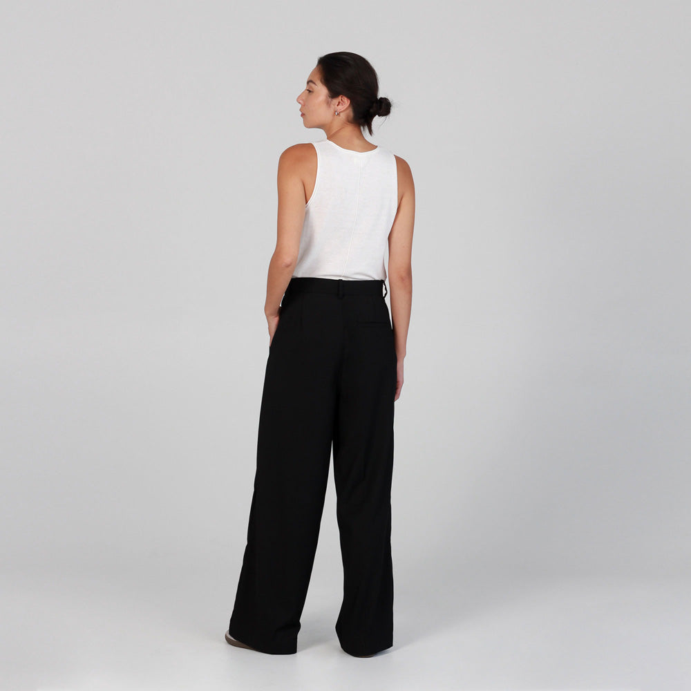 Zoe Tailored Trouser - Black