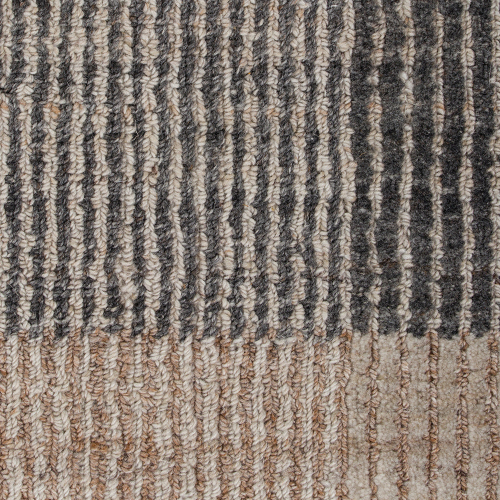 Bedrock Floor Rug - Zinc