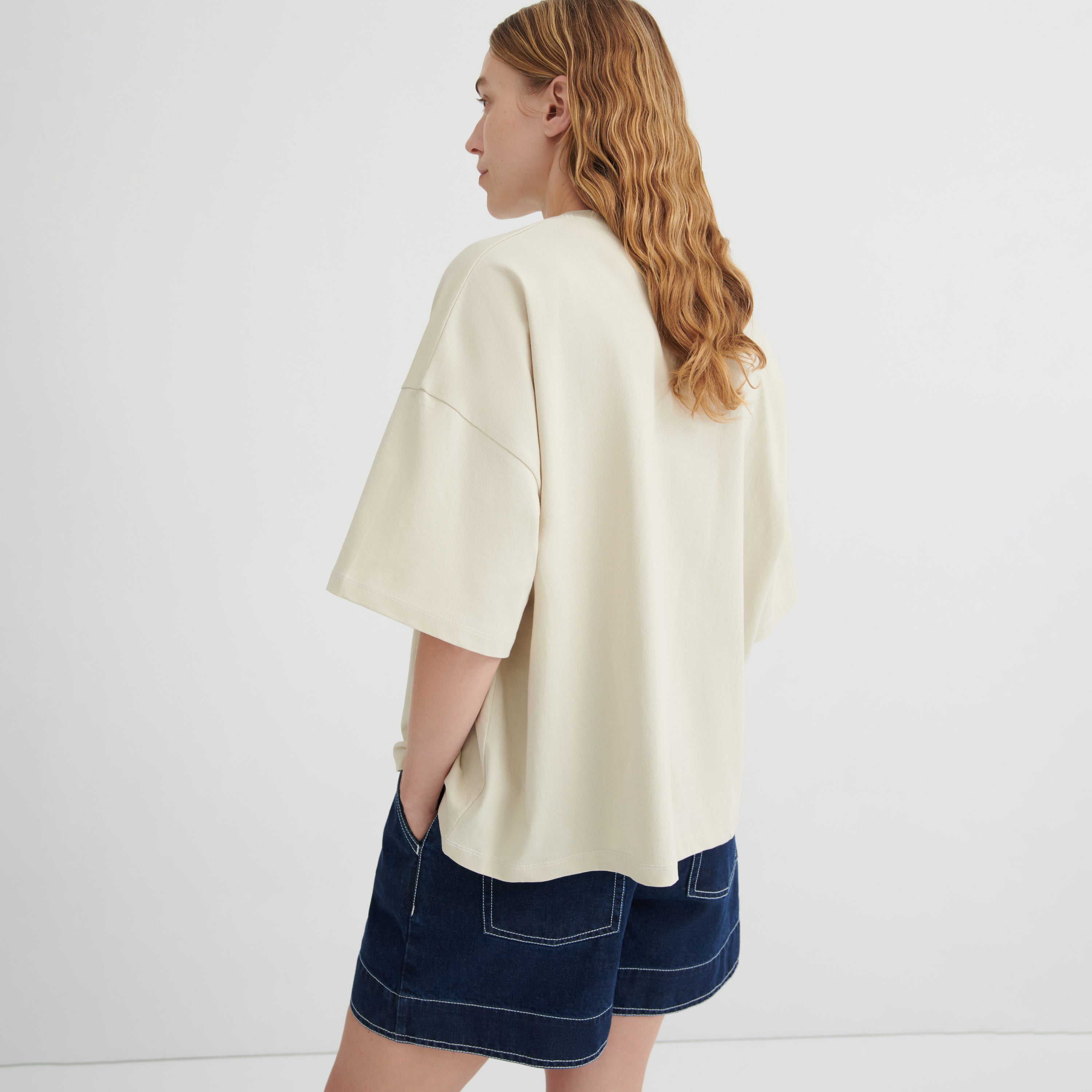 Cyanotype Tee - Stone