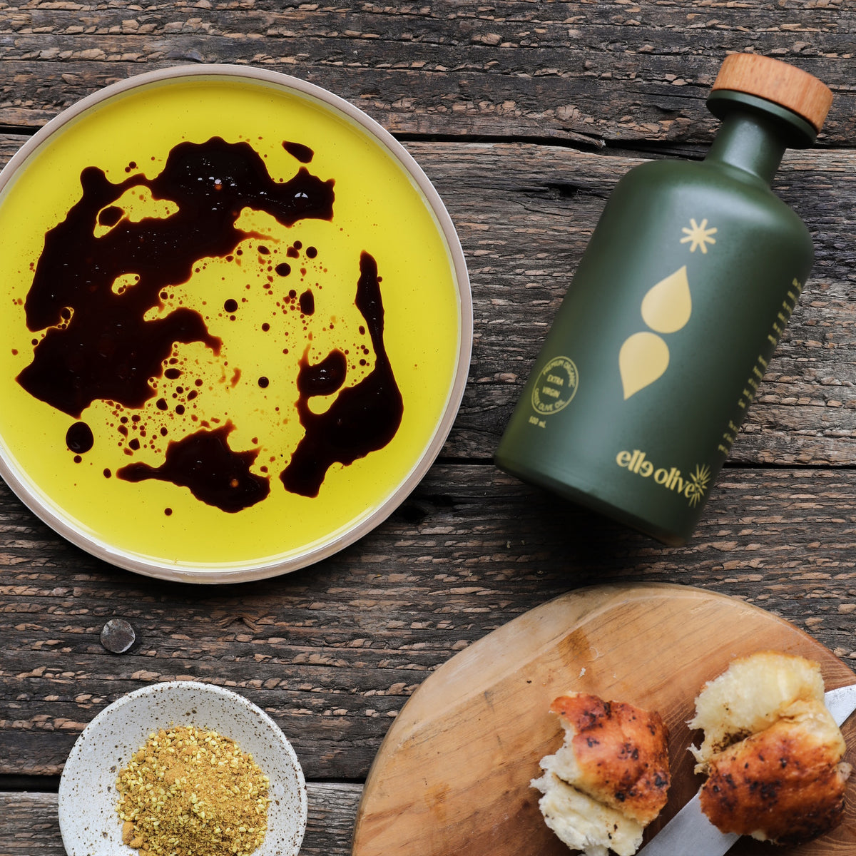 Elle Extra Virgin Olive Oil 500ml - Green