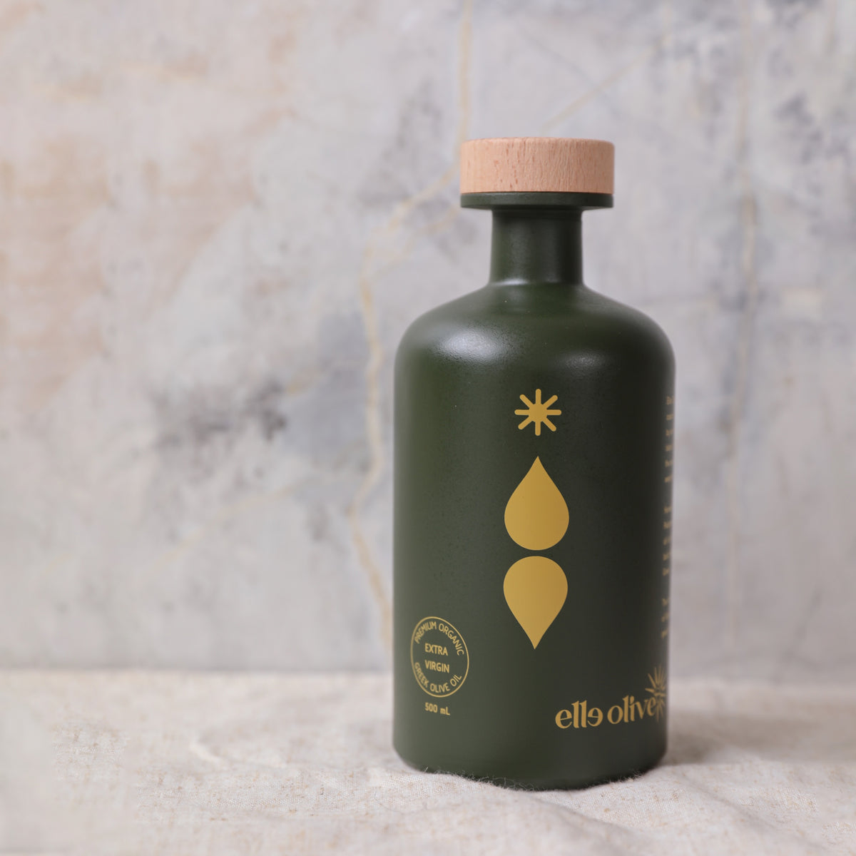 Elle Extra Virgin Olive Oil 500ml - Green