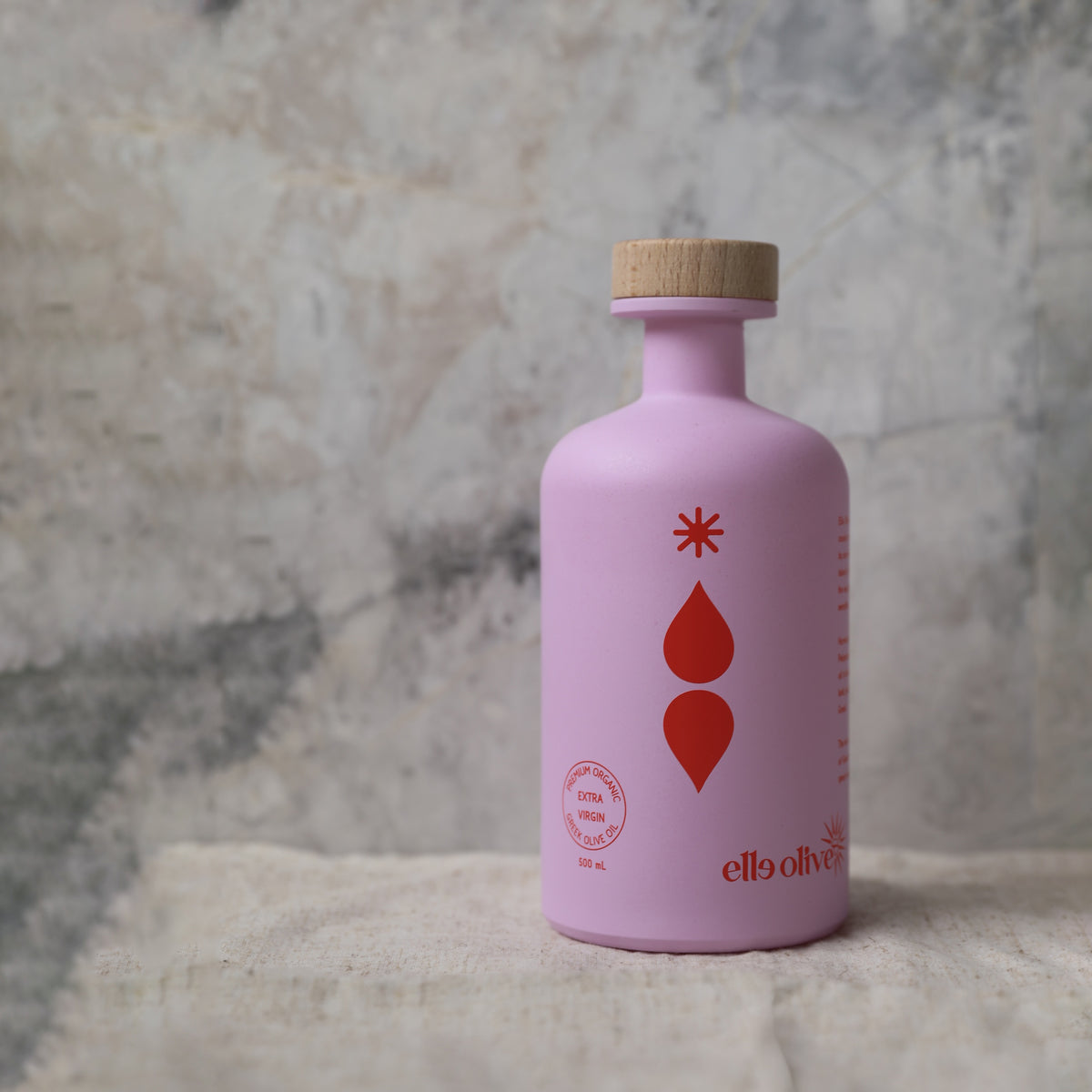 Elle Extra Virgin Olive Oil 500ml - Pink
