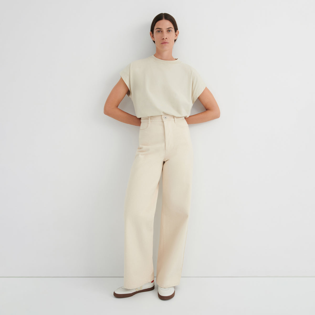 Geometry Tee - Stone
