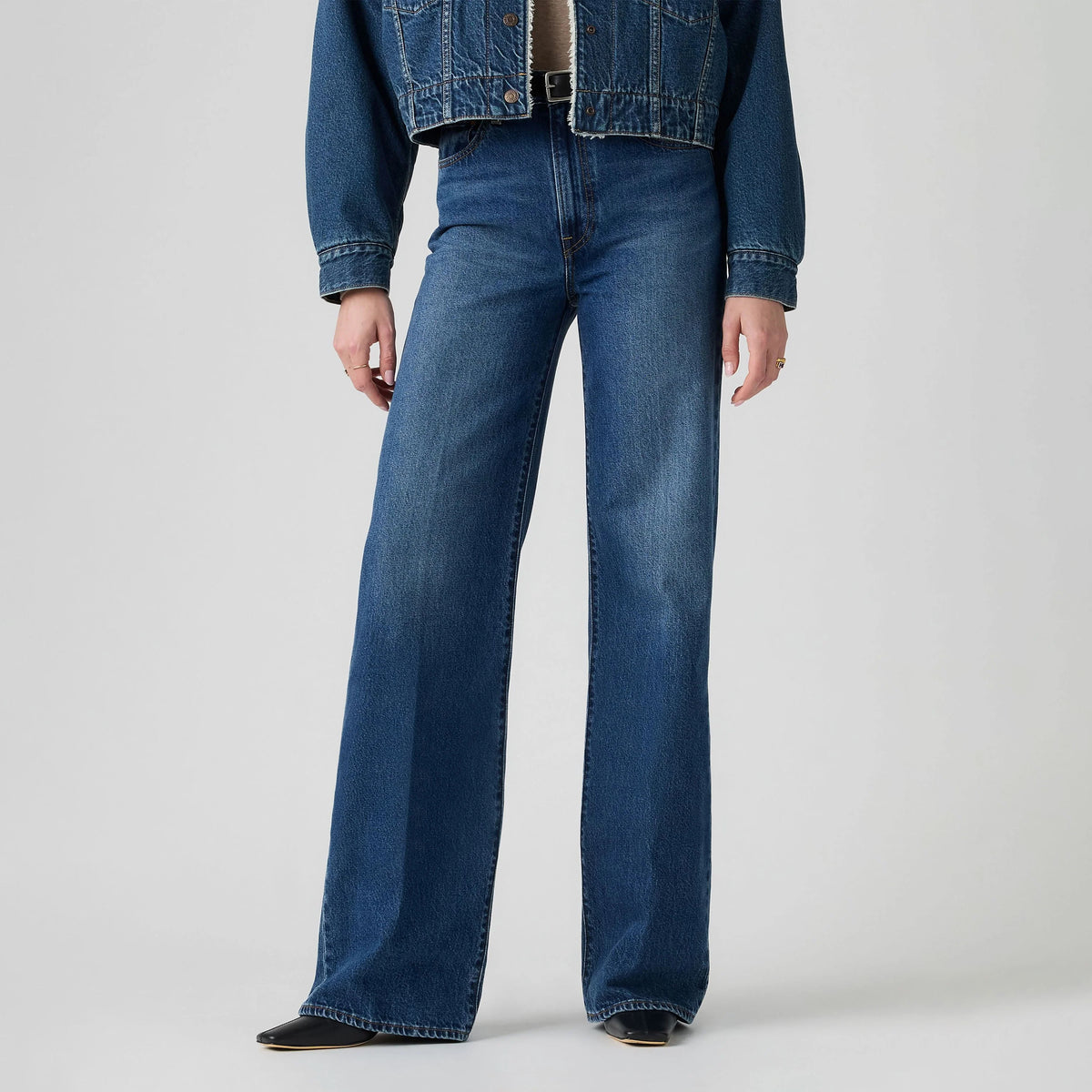 Ribcage Wide-Leg Jeans - Maybe Anywhere