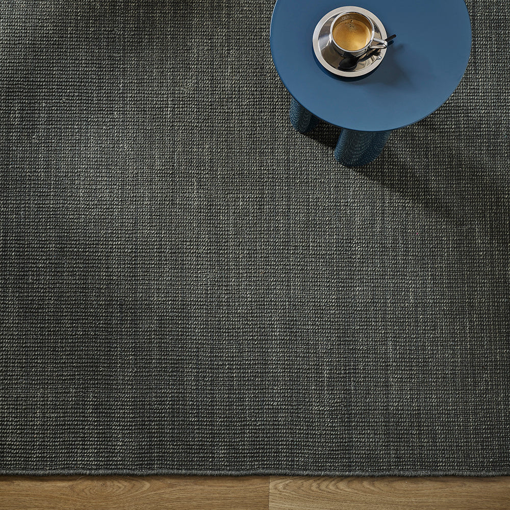 Linden Floor Rug - Petrol