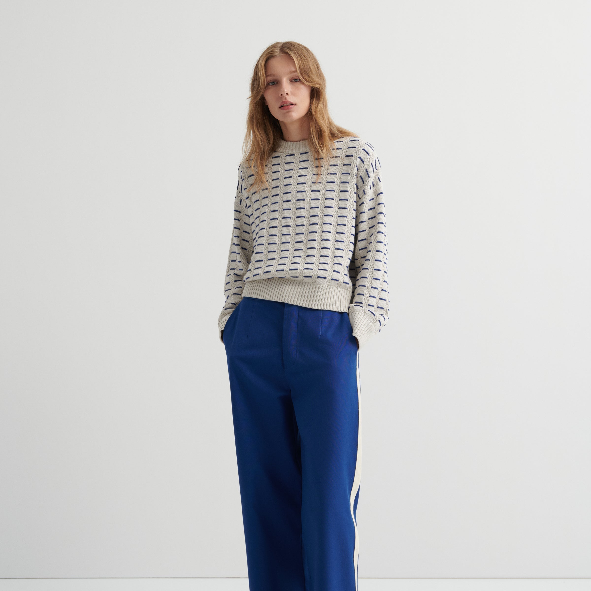 Thread Jumper - Oat Melange