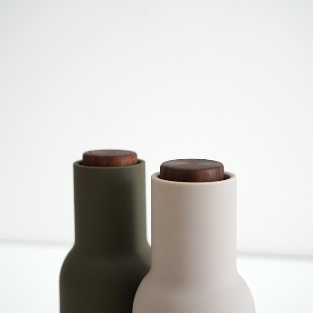 AUDO Salt & Pepper Grinders (Walnut Lid)