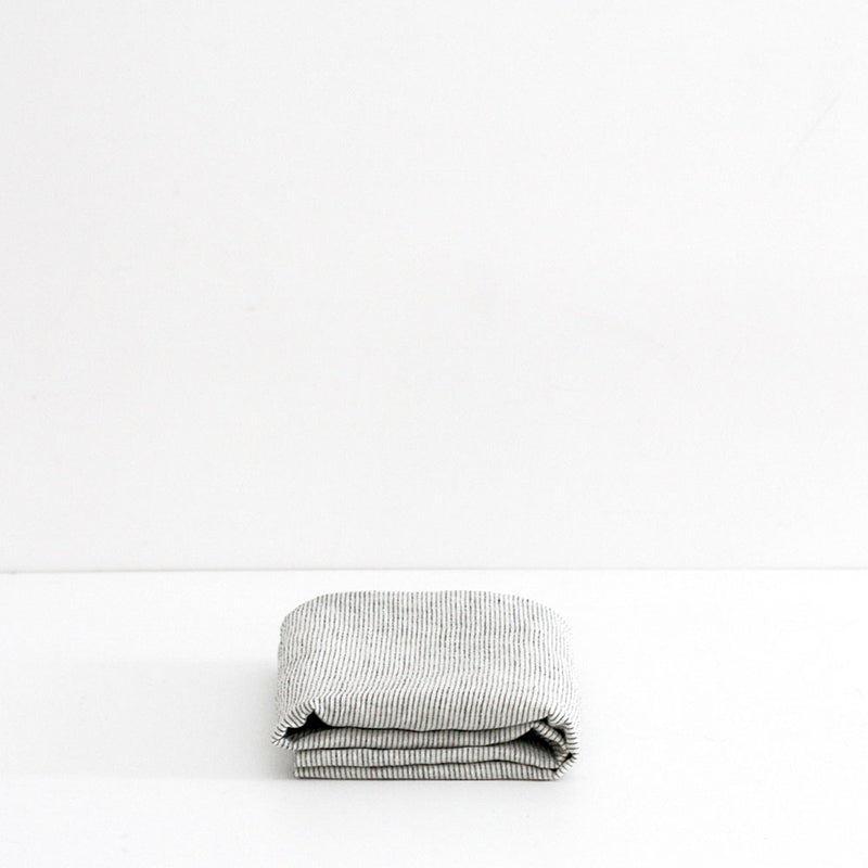 Linen Pillowcases - Pinstripe