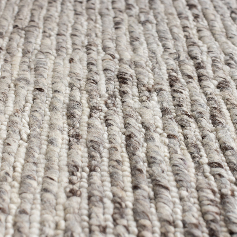 Karaka Floor Rug - Oyster Grey