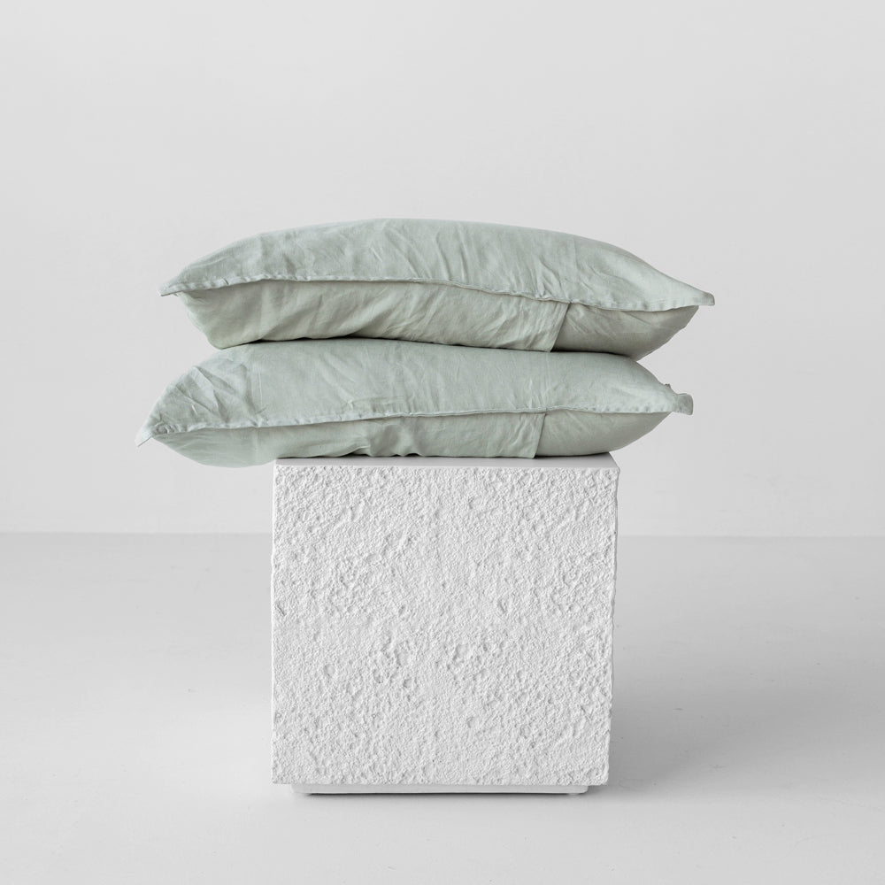 Linen Pillowcases - Laurel
