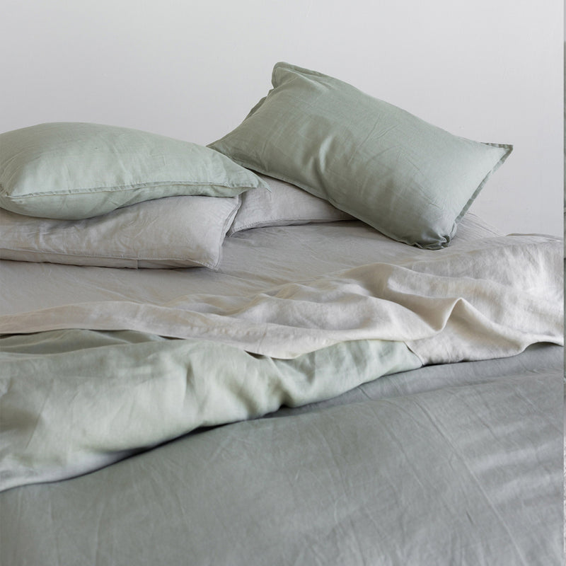 Linen Pillowcases - Laurel