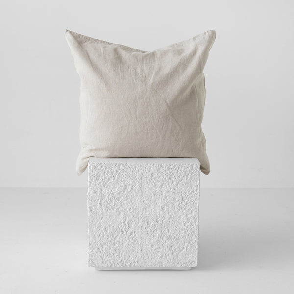 Linen Euro Pillowcase - Oatmeal