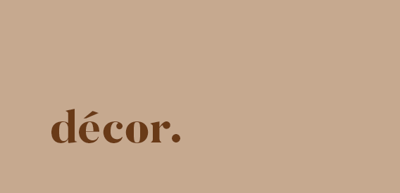 Décor – A&C Homestore