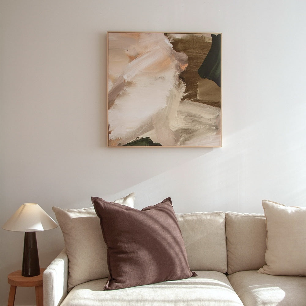 Allegra Blush Square Canvas